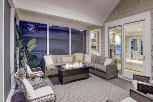 Brand new screens on your 4 season porch overlooking the pool.