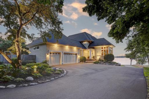 Brand new driveway, exterior lighting and extensive updated landscaping.