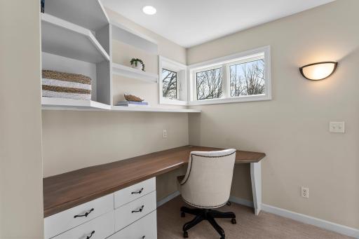 Work station upstairs