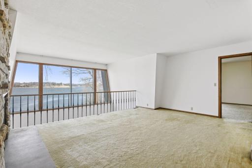 Upper Level family room with expansive views