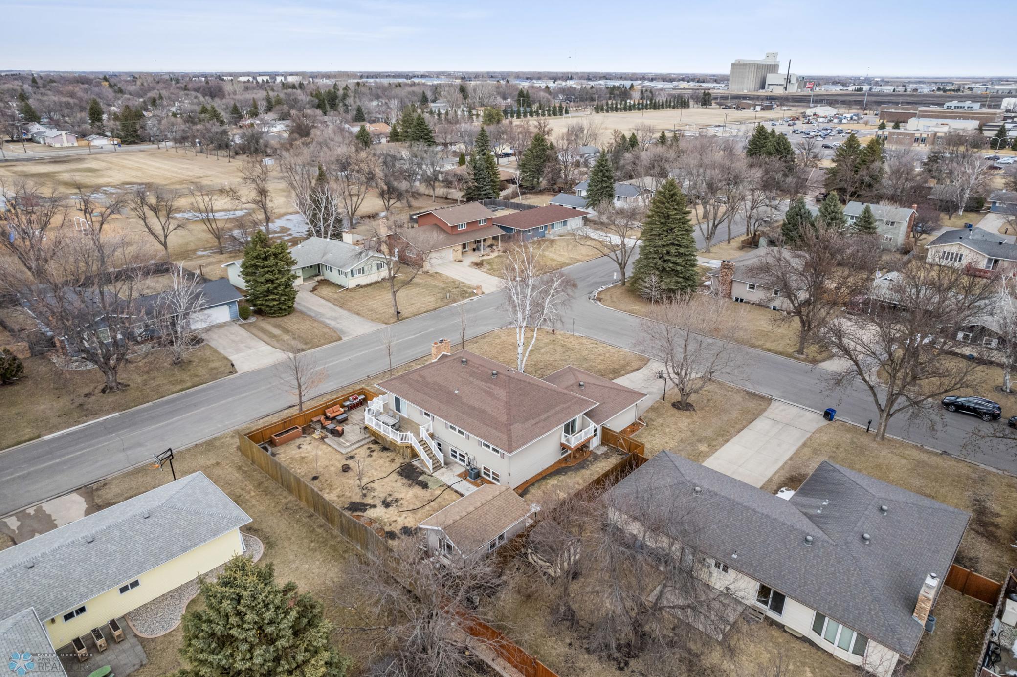 Aerial View Looking Northeast