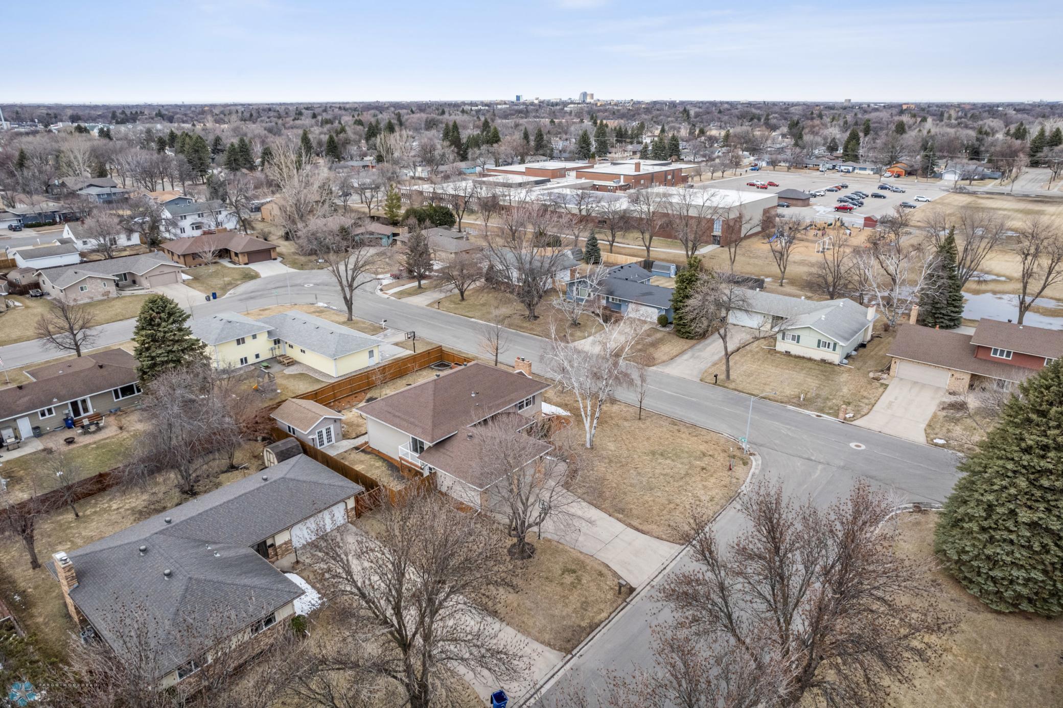 Aerial View Looking Northeast