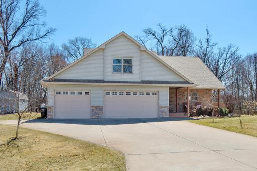 Great Curb Appeal and large concrete driveway