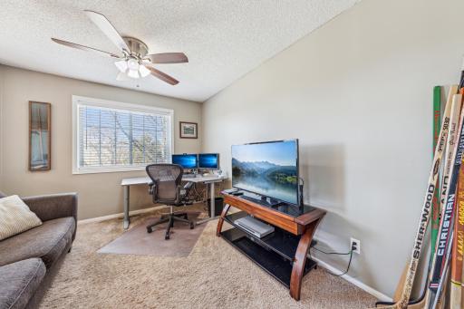 Flex loft space, great for office area, workout space or toy area