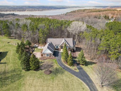 Nestled in mature trees for ample privacy