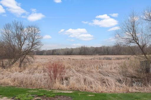 Beautiful private views of ponds, wetlands and lots of wildlife and nature views!