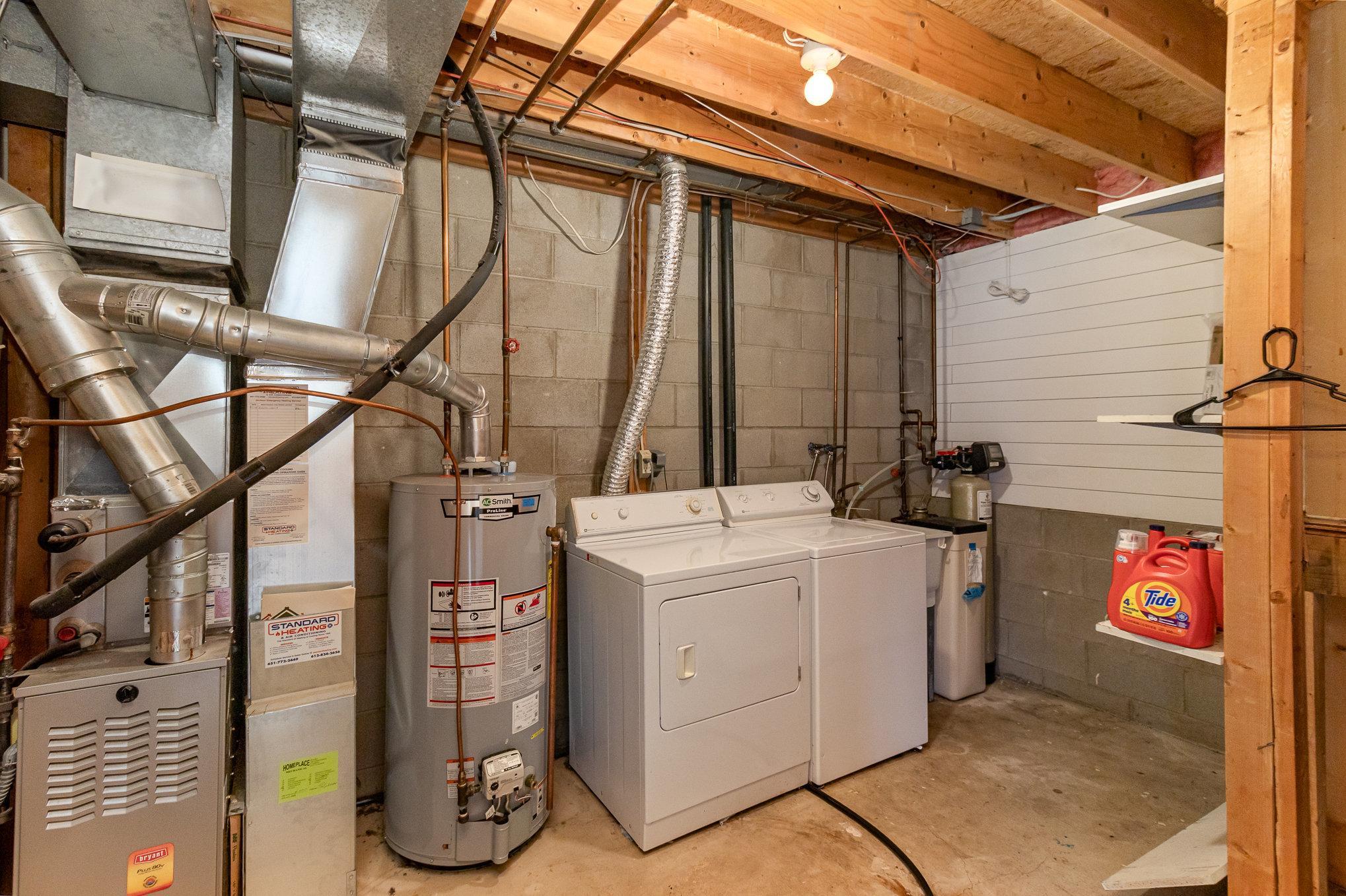 Mechanical room:Laundry room