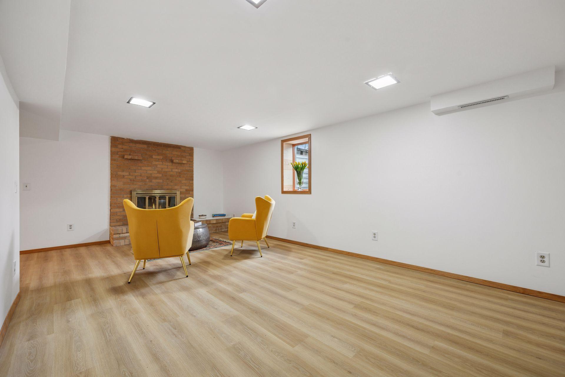Lower level family room