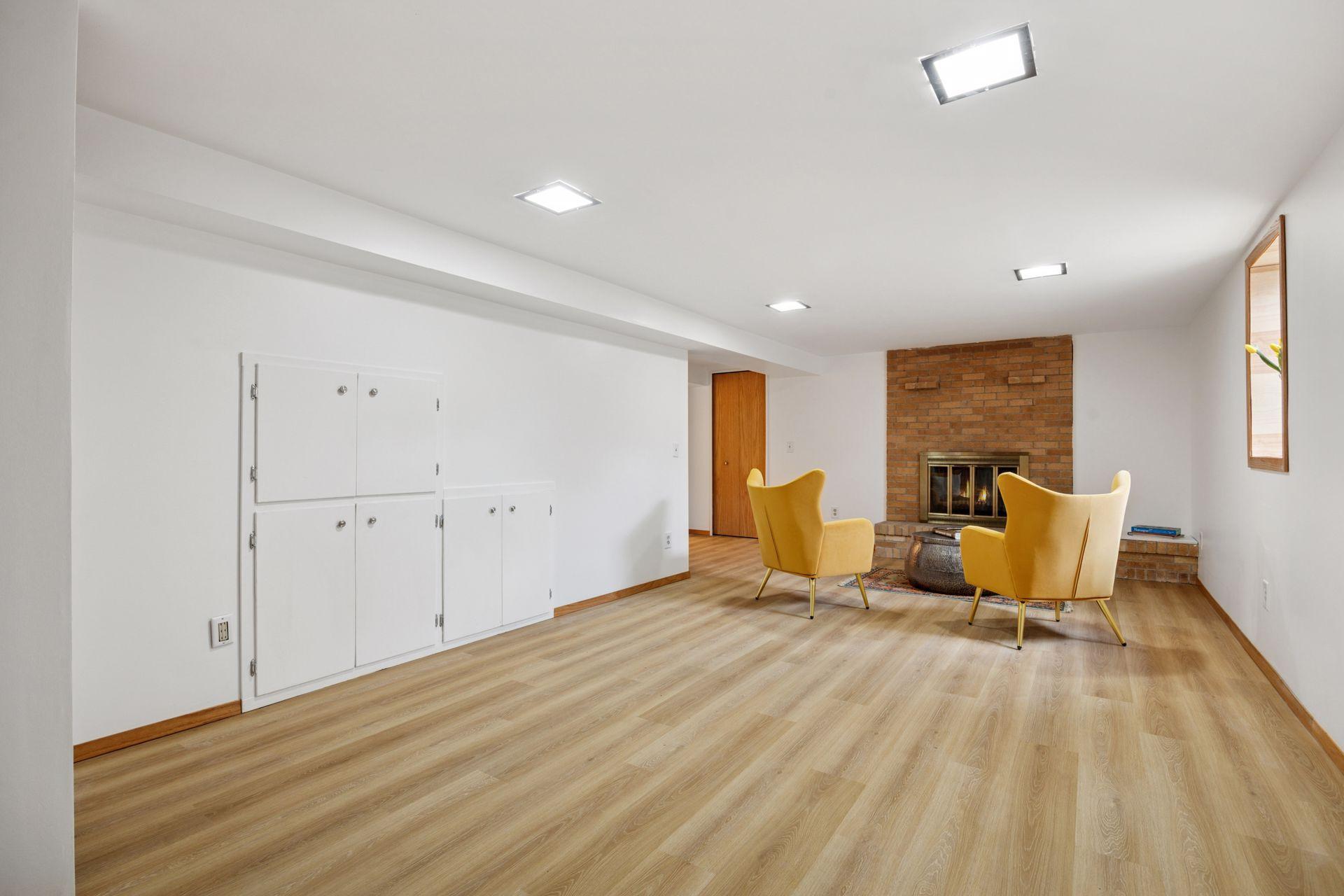 Lower level family room