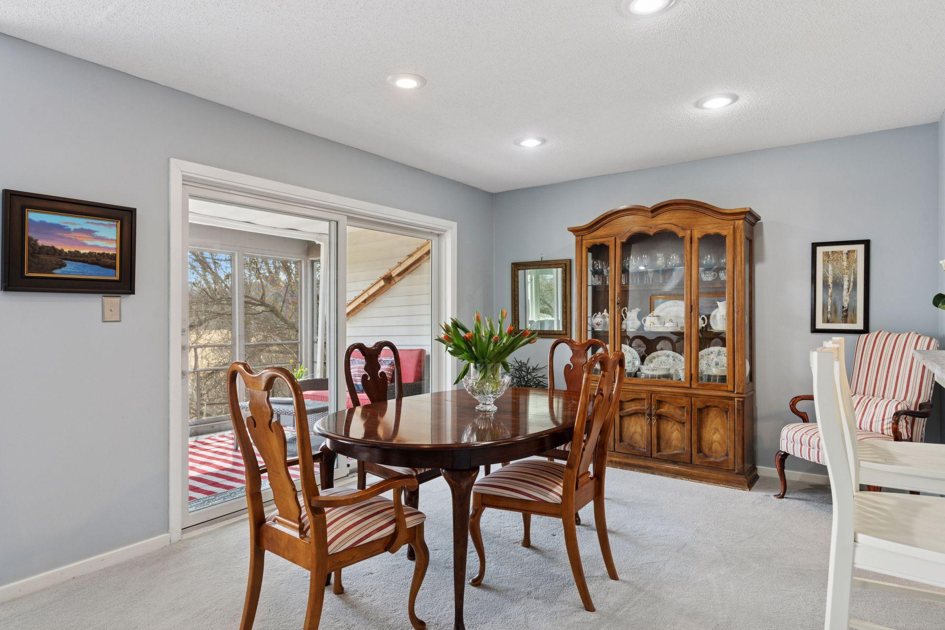 Plenty of space for a dramatic art wall or a large piece of furniture for storage.