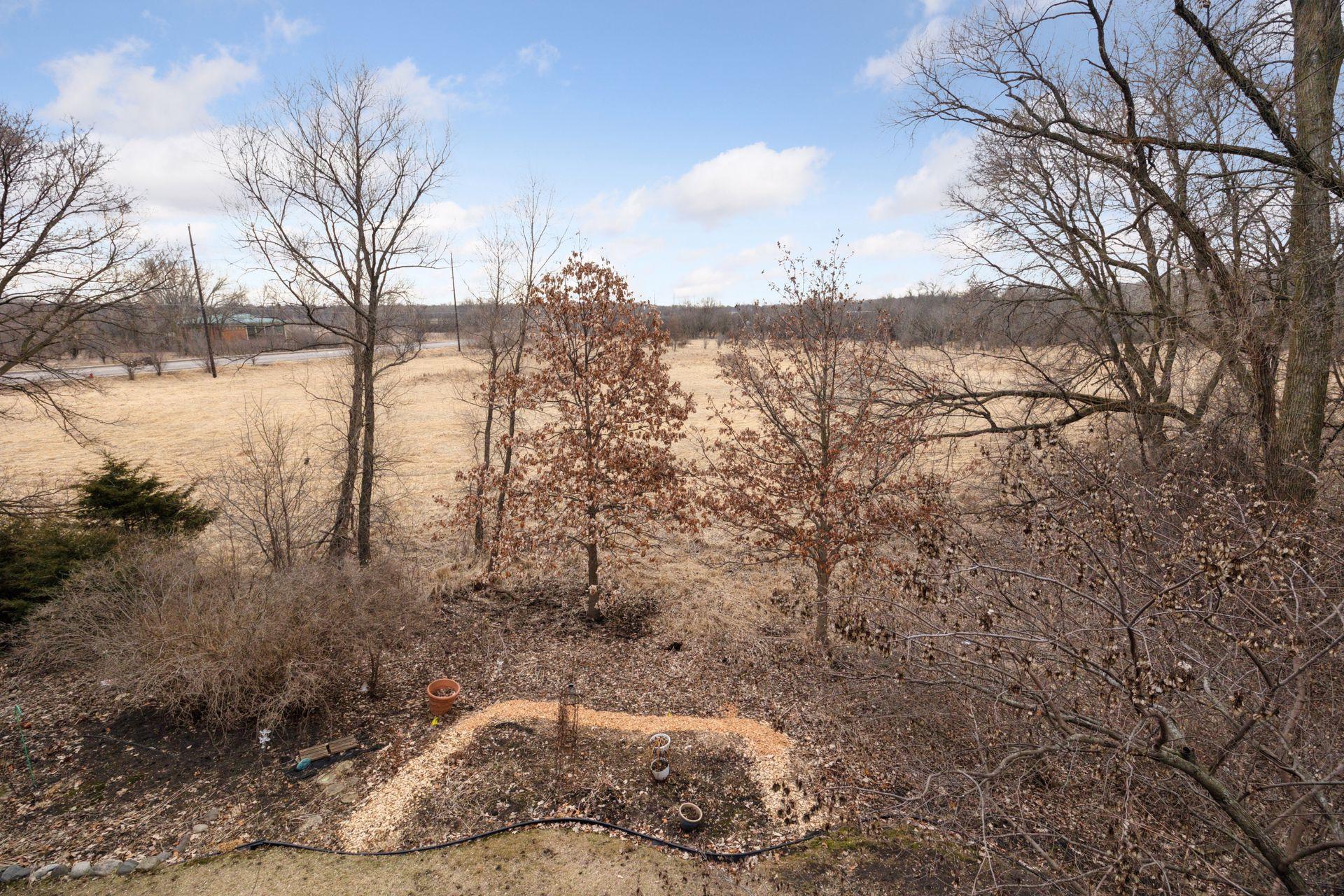 Soon, Mother nature will take over and this space will turn green. The perennials will bloom and the setting will become completely private.