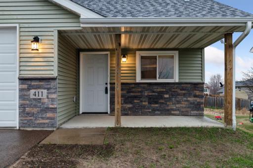 Enjoy your morning cup of coffee on the covered patio