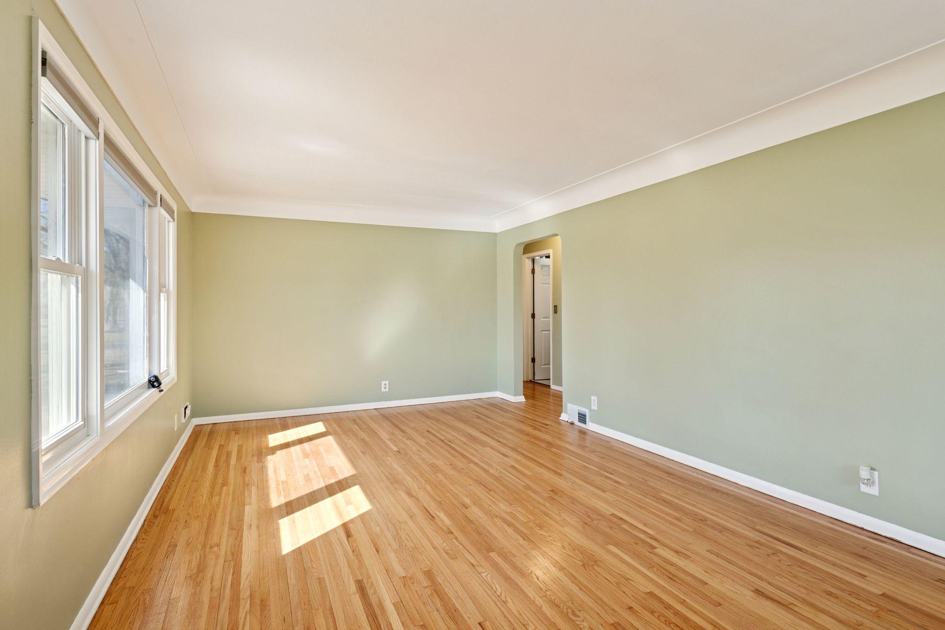 The hardwood floors were just refinished in March 2025