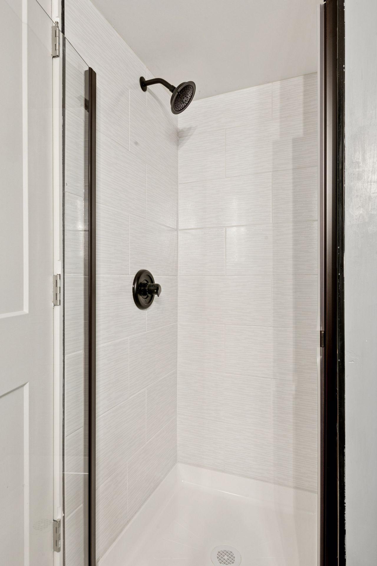 New 3/4 Bath in the basement