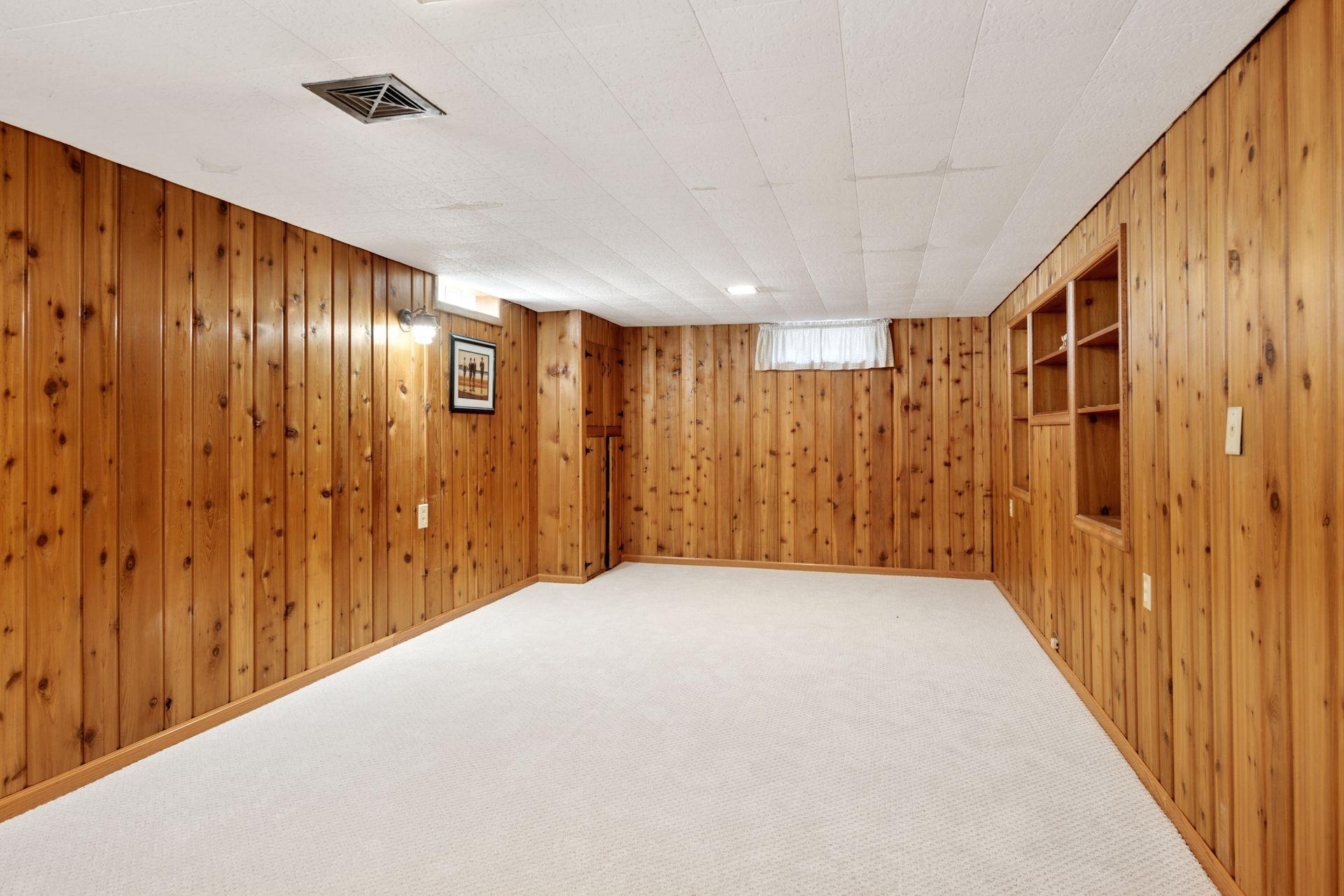 Great basement for a second living area.