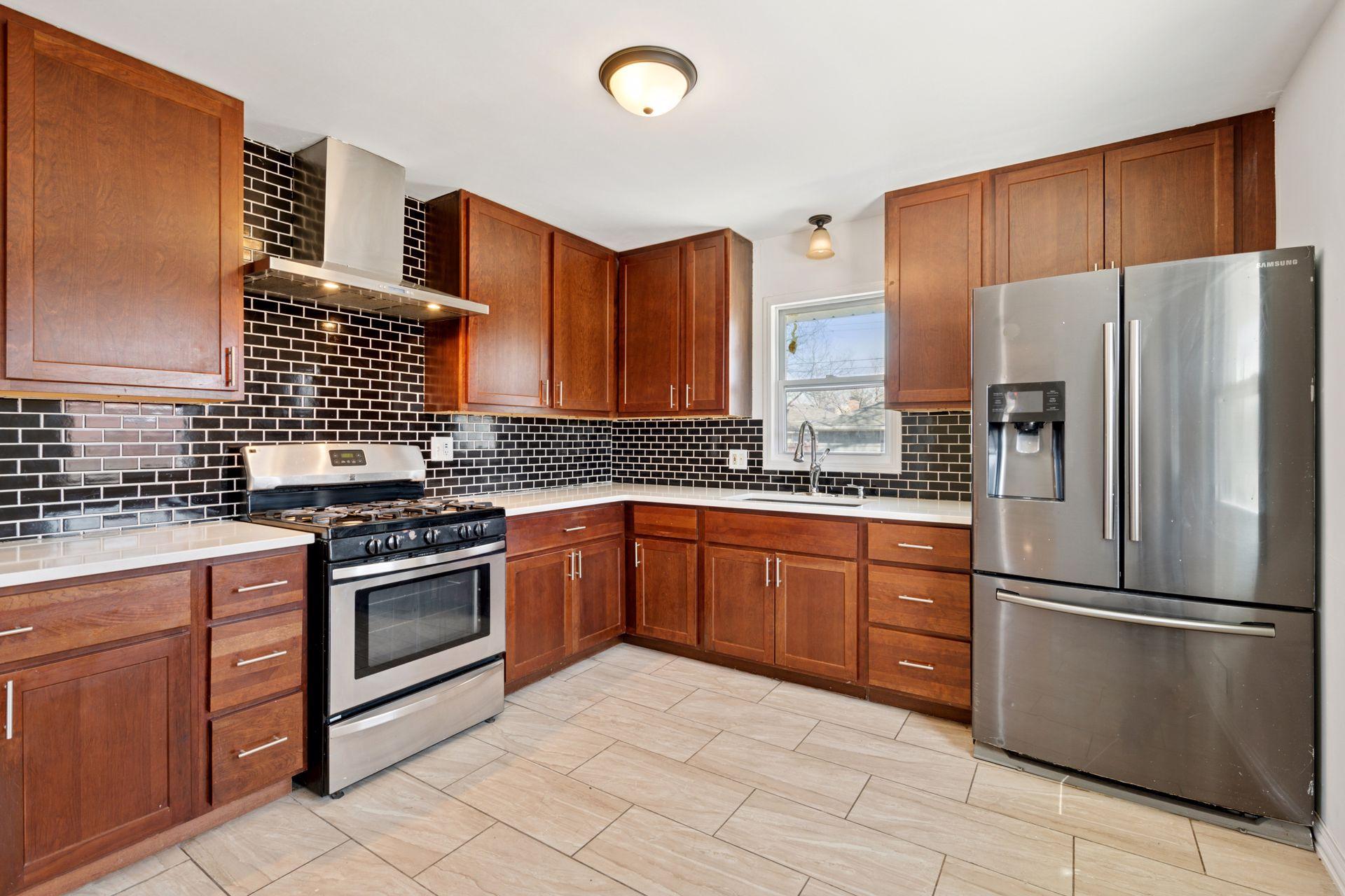 Large, updated kitchen