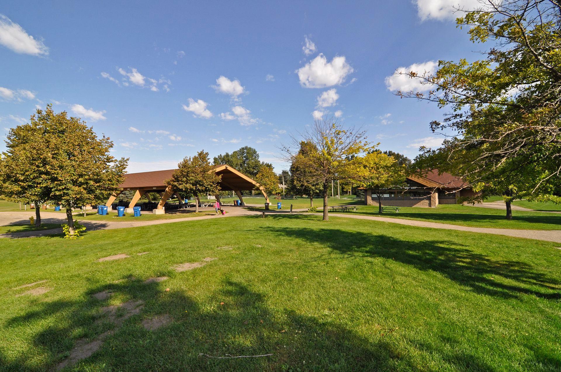 One of many nearby parks