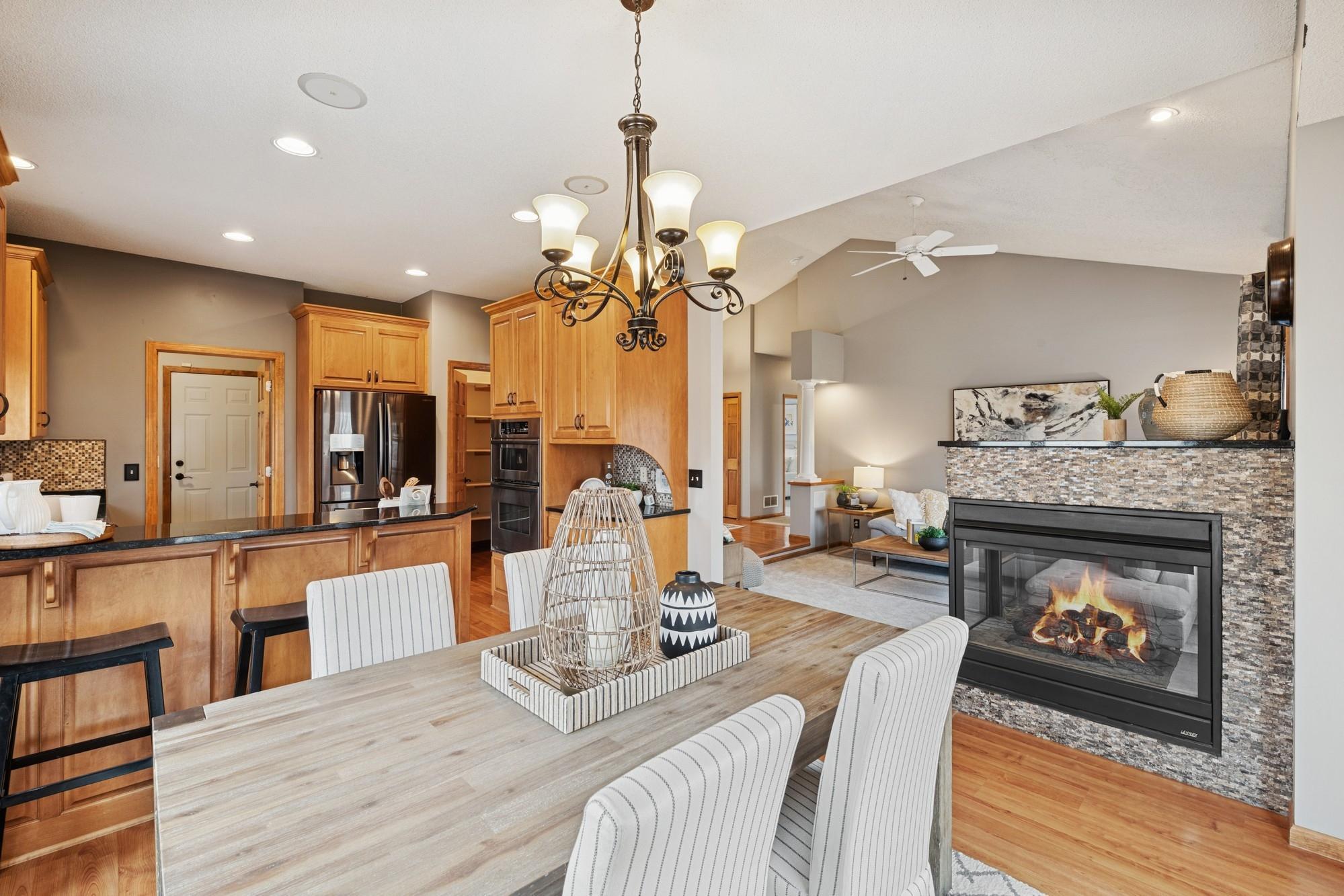 Dining Room opens to the living room
