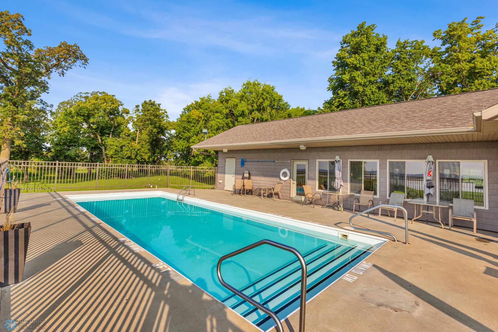 heated pool