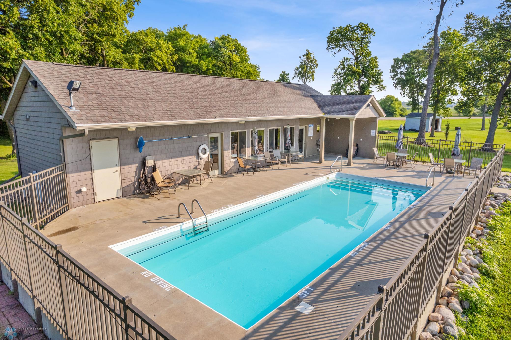 Heated pool