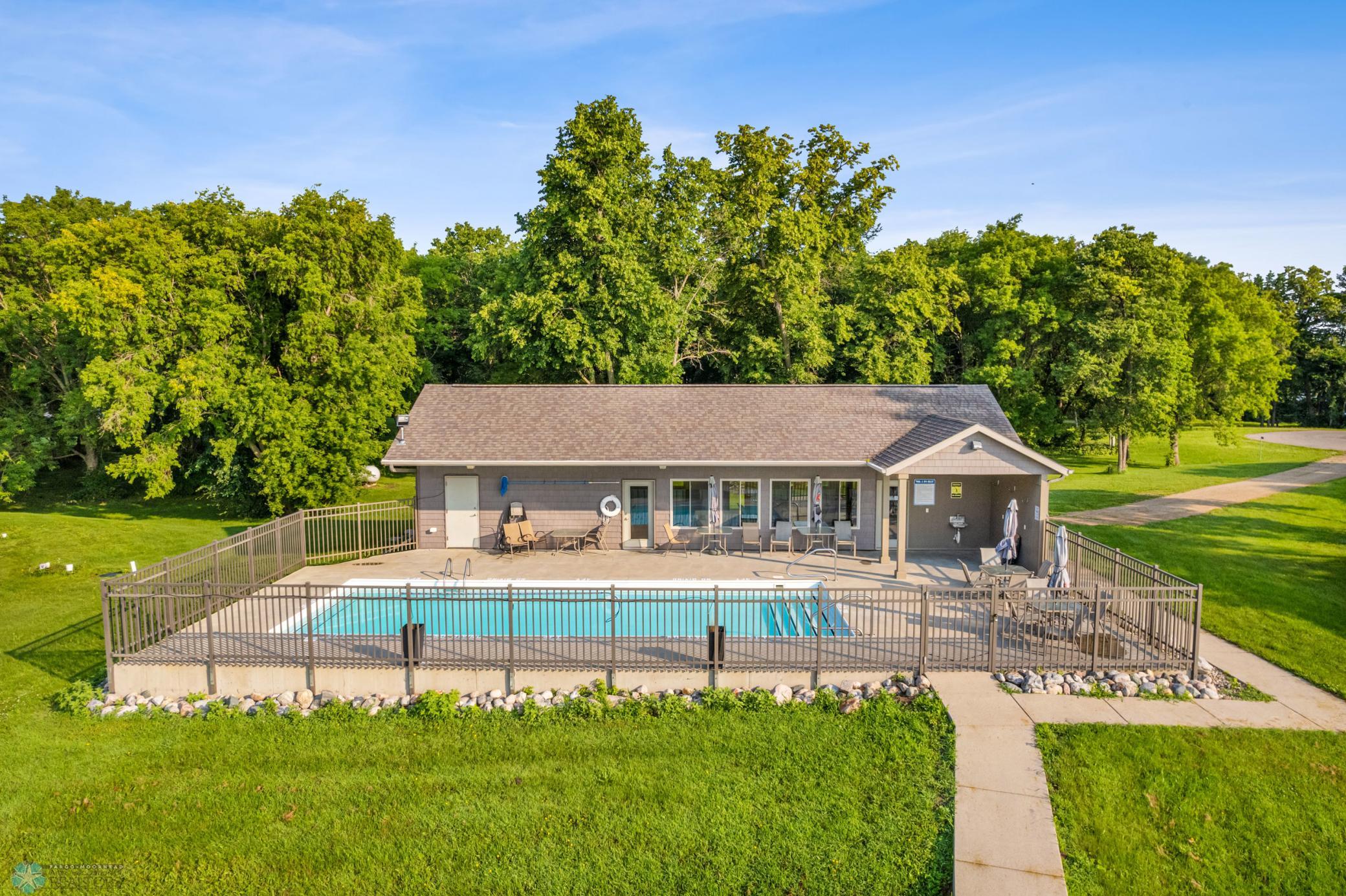 Relax or entertain at the clubhouse with heated pool