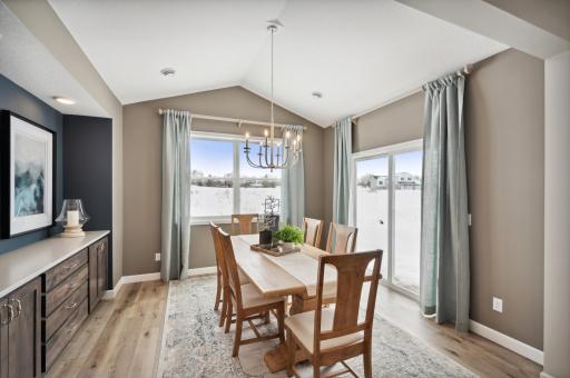 Dining Room - The Waterford - *Photo from a previously compelted Waterford - selections and finishes will vary.
