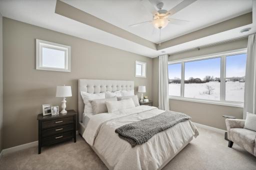 Primary Bedroom - The Waterford - *Photo from a previously compelted Waterford - selections and finishes will vary.