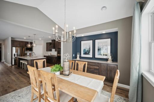 Dining Room - The Waterford - *Photo from a previously compelted Waterford - selections and finishes will vary.