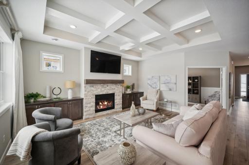 Living Room - The Waterford - *Photo from a previously compelted Waterford - selections and finishes will vary.