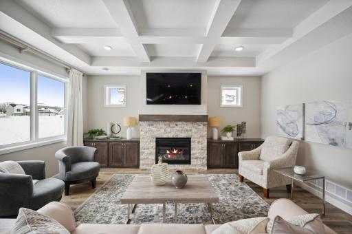Living Room - The Waterford - *Photo from a previously compelted Waterford - selections and finishes will vary.