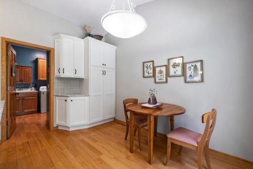 kitchen has plenty of space for a breakfast nook