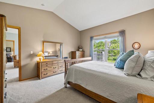 Main Level ensuite is ideal for easy living