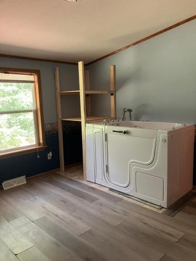 Plumbed but Never Used Tub