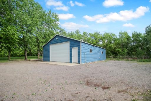 40x30 Steel building with room for a trailer on the left, and lots of space for an RV and or trailer on the Right- with hookups.jpg