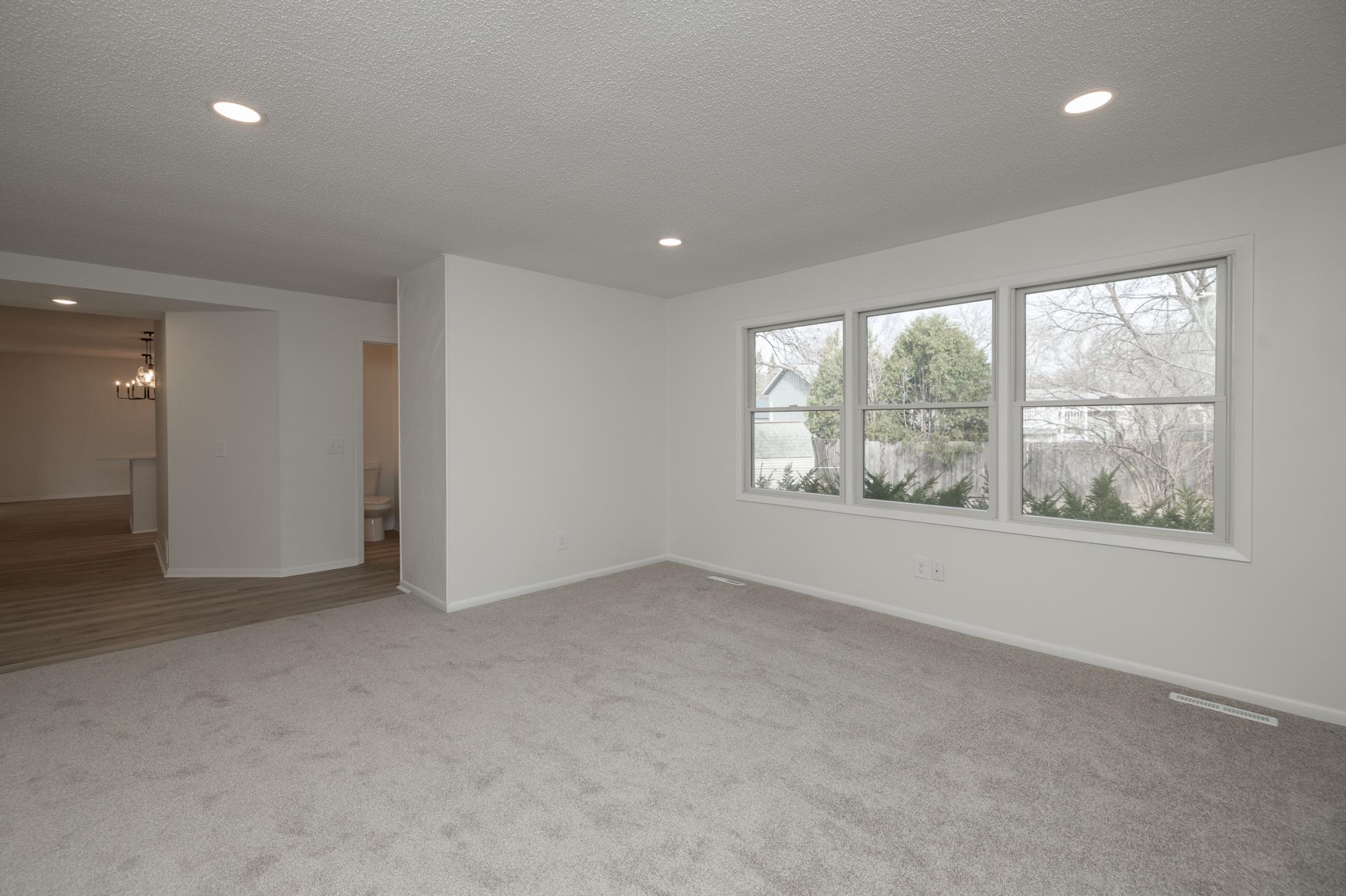 Southern exposure allows for plenty of natural light