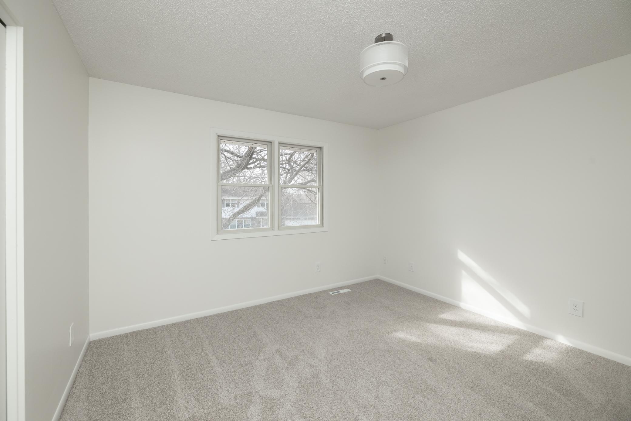 Neutral color paint and carpet