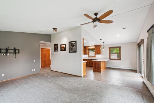 Spacious living room area. Newer carpet. Fresh paint.