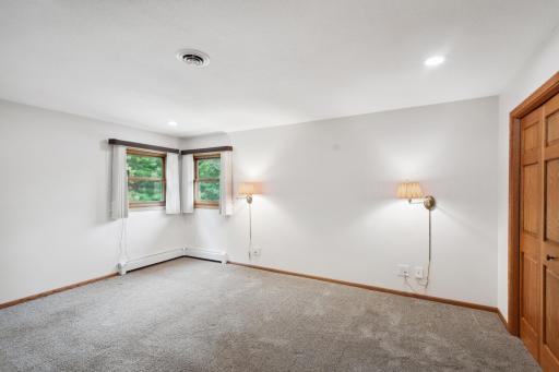 Raised panel doors. Bedrooms have newer paint and carpeting.