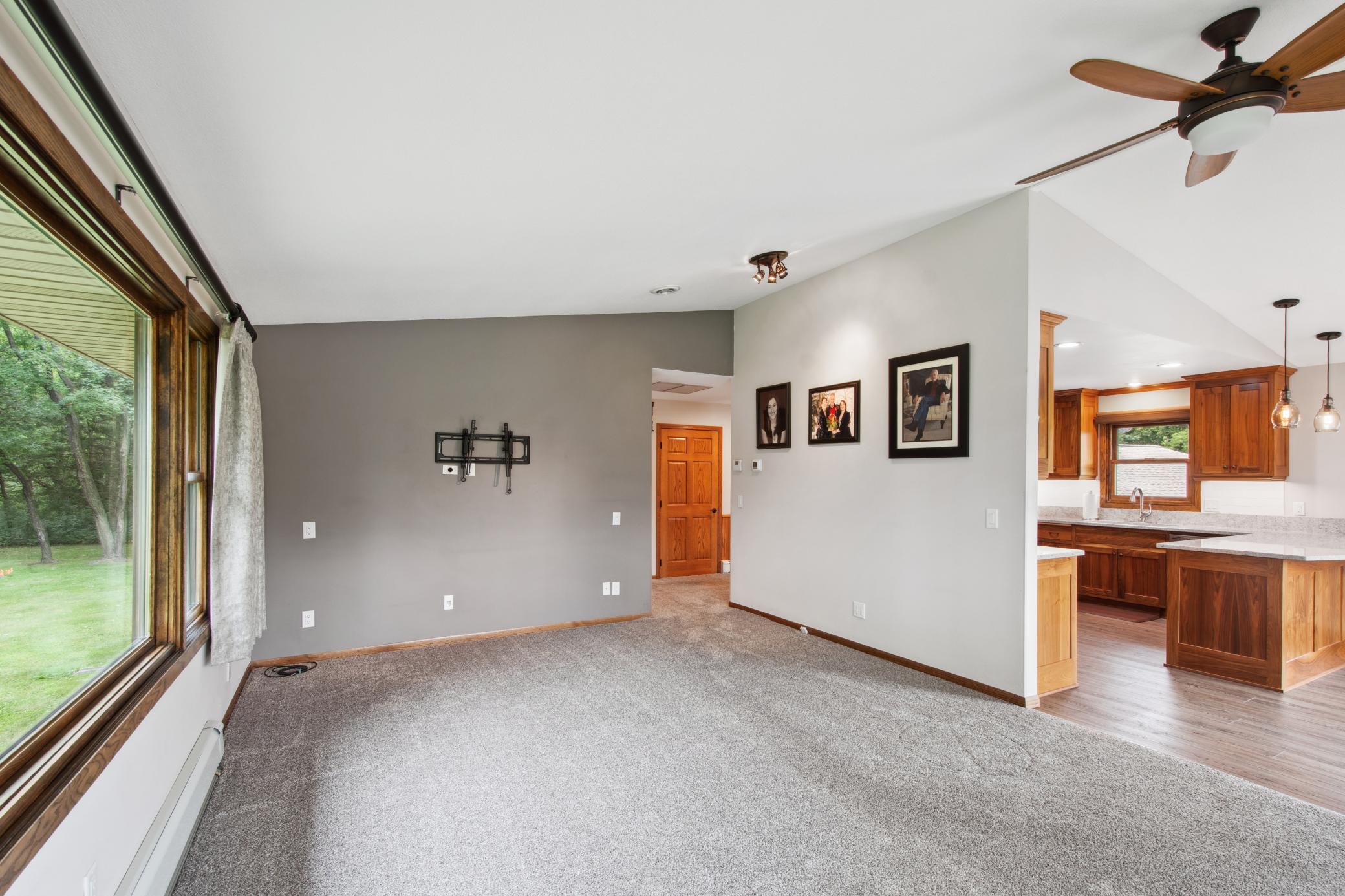Most windows can be cleaned from the interior of the home.
