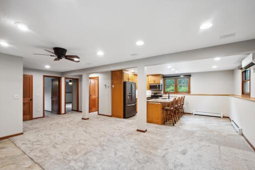 Lots of wide open spaces for your family or guests. Newer carpet and tile flooring.