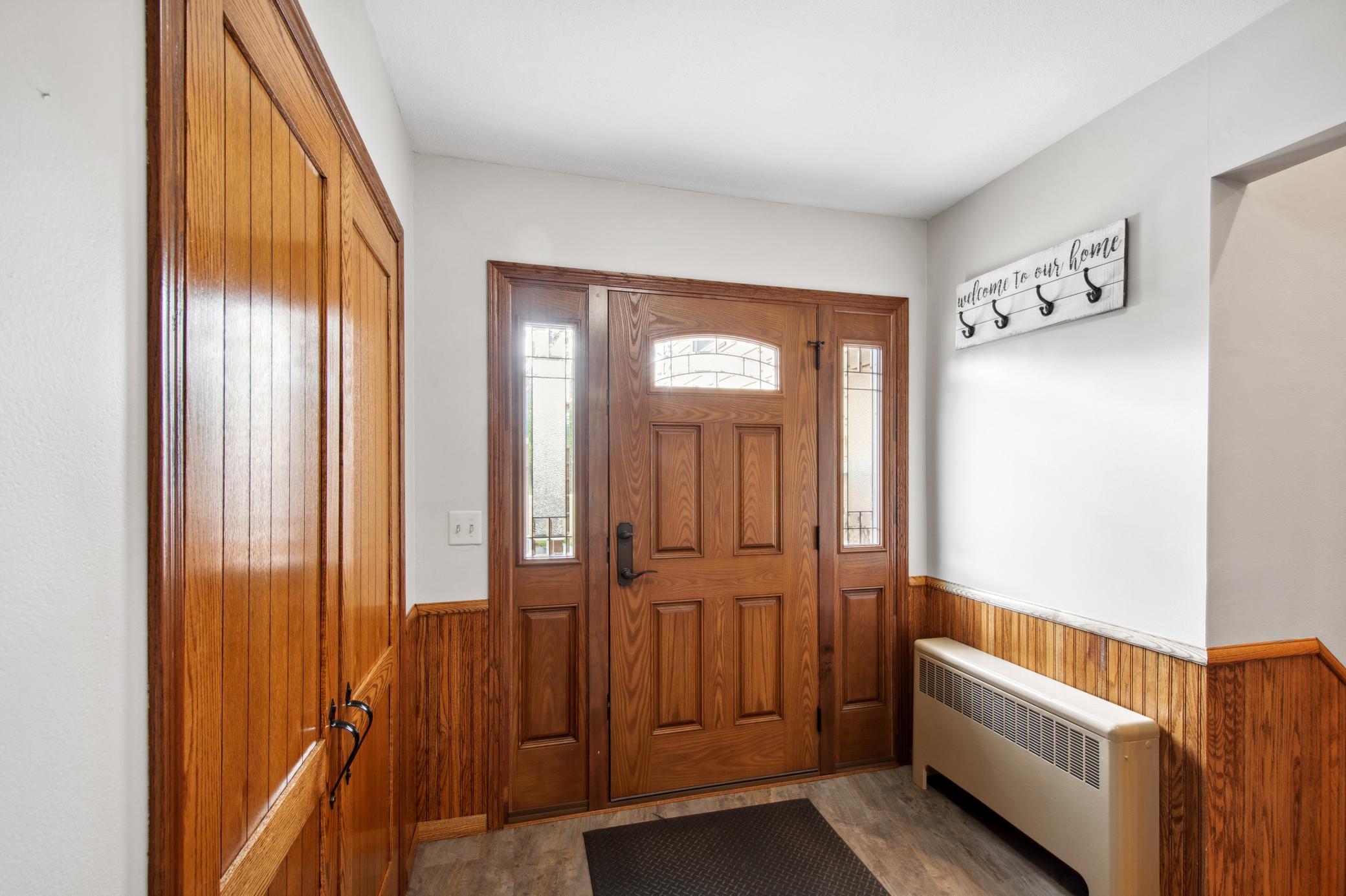 Gorgeous woodwork and paneled doors throughout.