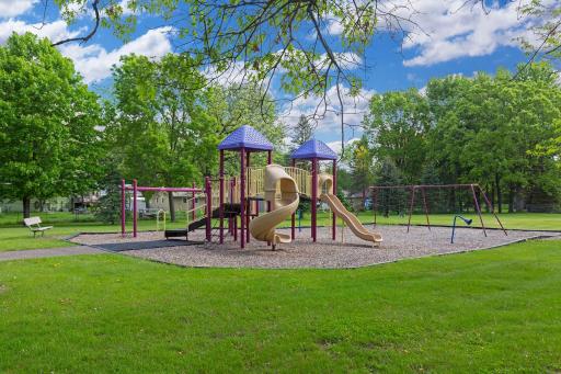 Playground at Centennial Park .5 miles away