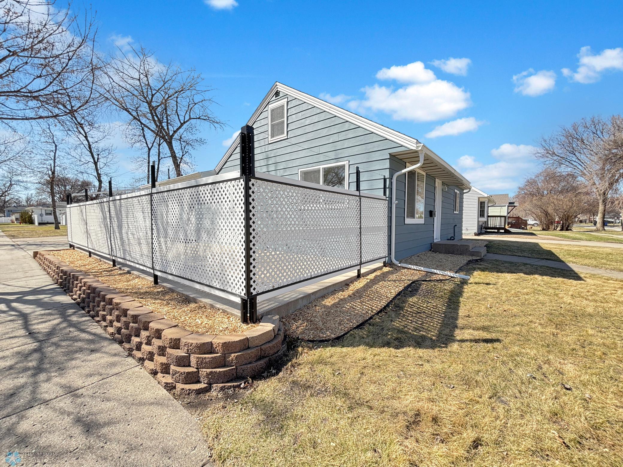 Side Elevation- Patio