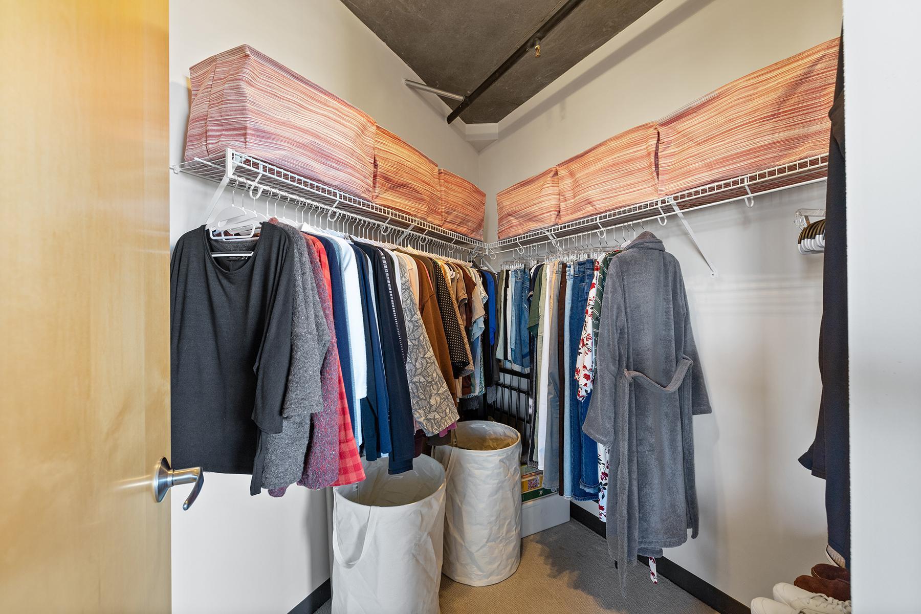 ...and walk-in closet.