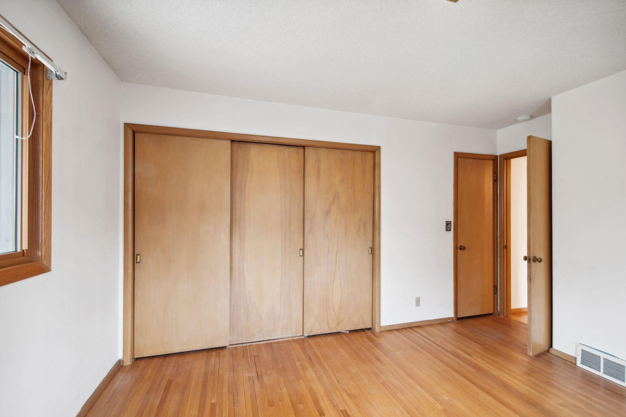Primary bedroom closets