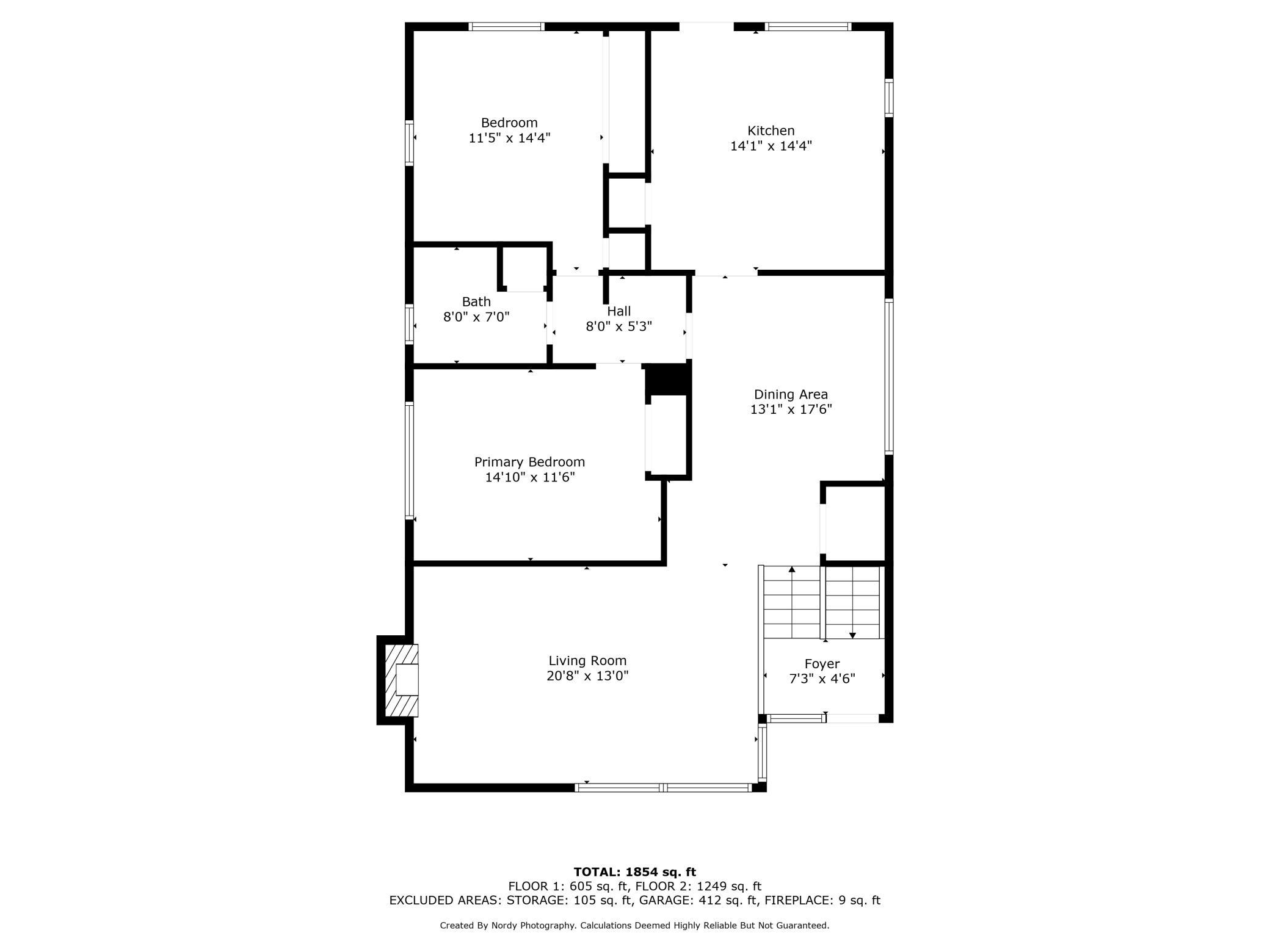 2nd Floor - 1340 Keston