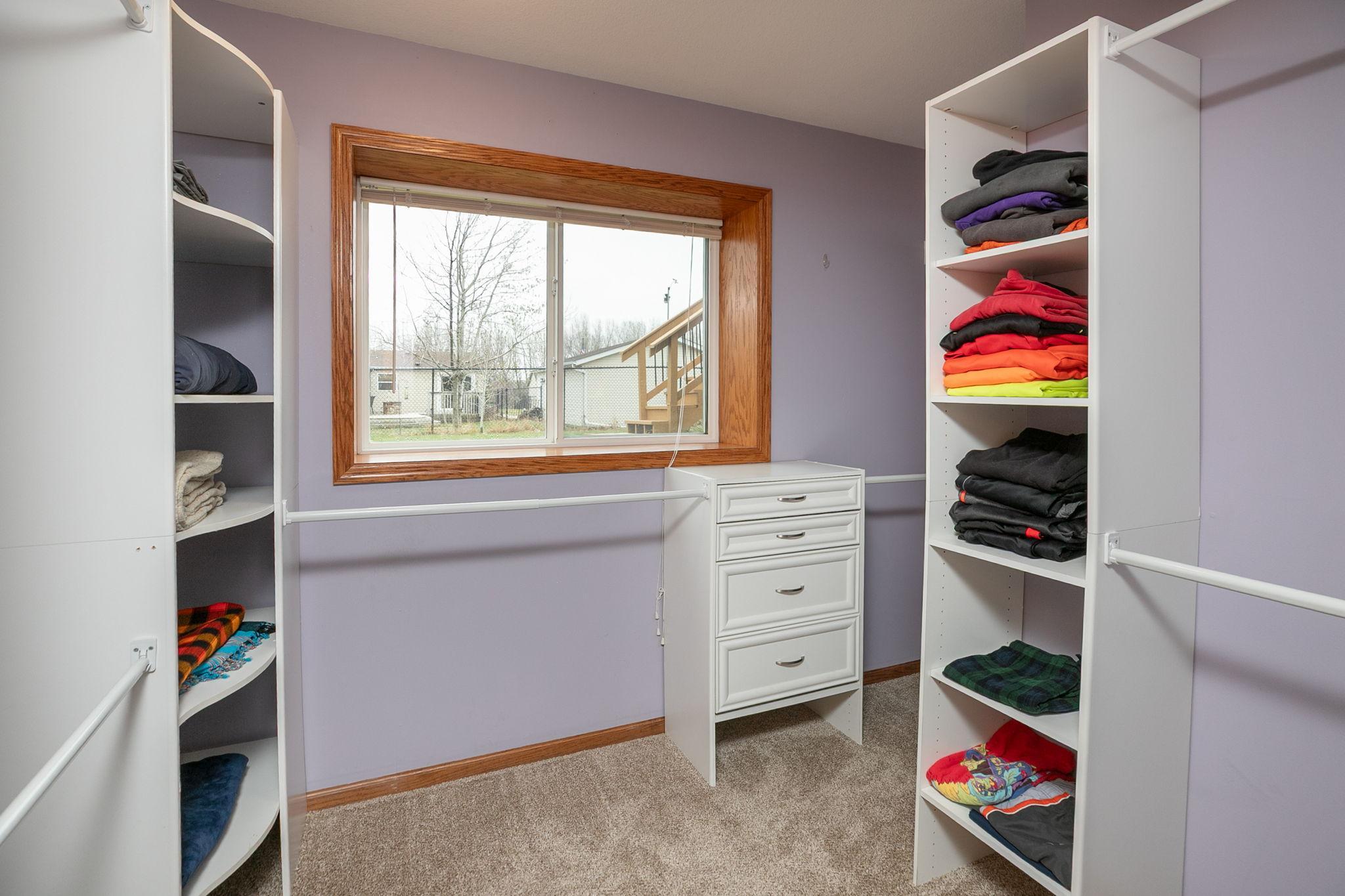 Primary Bedroom Walk in Closet