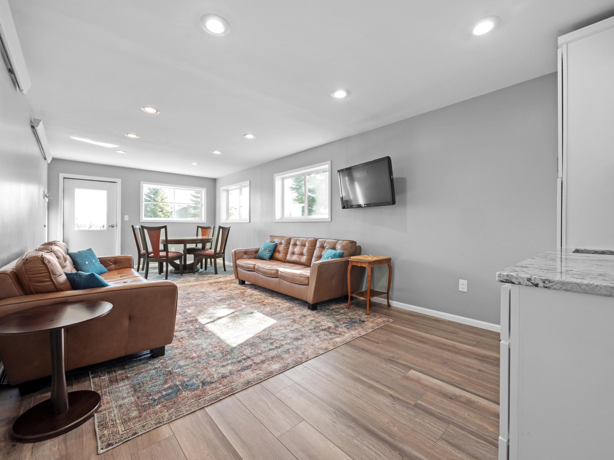 Large windows, LVP flooring and plenty of room to hang out.