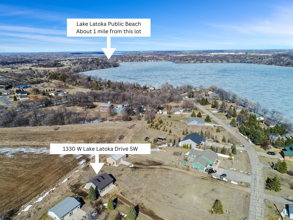 Close to the Lake Latoka Public Beach