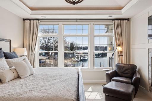 Enjoy views of the Greenwood Marina, along with the convenience of your own dock slip